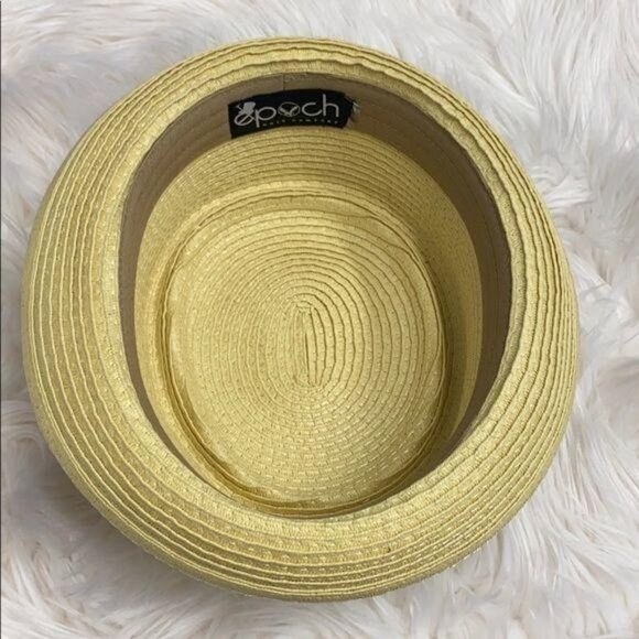 Natural Color Black Ribbon Detail Hat - Picture 5 of 5